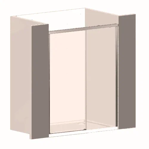 Душевая дверь Vincea Garda VDS-1G110CL, 110, хром, стекло прозрачное - 7 изображение