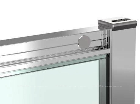 Душевой уголок Timo Altti-608 C Clean Glass стекло прозрачное 80x80x190 см - 3 изображение