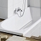 Стальная ванна Bette Ocean, с шумоизоляцией 180х80х45 см, перелив сзади, BetteGlasur ® Plus и покрытием анти-слип, белая, 8856-000 PLUS, AR - 2 изображение