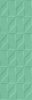 Плитка Outfit Turquoise Struttura Tetris 3D 25x76 