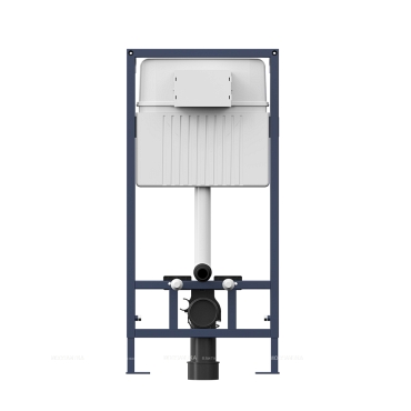 Комплект подвесной безободковый унитаз Bocchi Venezia 1295-001-0129 белый + инсталляция Am.Pm ProC I012707 - 4 изображение