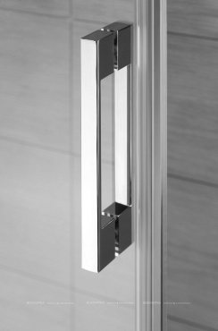 Душевая дверь Radaway Espera DWJ 100 см правая, стекло прозрачное, профиль хром - 2 изображение