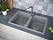 Мойка кухонная Paulmark Zwilling PM238150-GRM серый металлик - 3 изображение