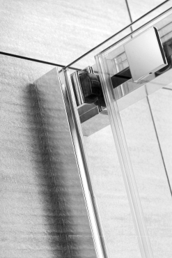 Душевая дверь Radaway Espera DWD 140 см стекло прозрачное, профиль хром - 3 изображение