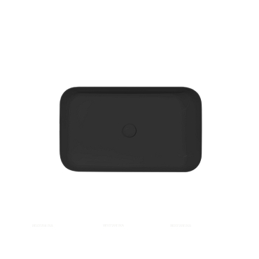Раковина Kerasan Tribeca, 70x15, 460231, черный матовый - 2 изображение