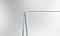 Душевой уголок BelBagno Kraft 100х90 см KRAFT-AH-12-100/90-C-Cr-L профиль хром, стекло прозрачное - 4 изображение