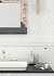 Керамическая плитка Creto Декор Cavalcade White 01 25х60 - 7 изображение
