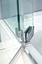 Душевой уголок 80х80 см Cezares SLIDER-A-2-70/80-C-Cr, стекло прозрачное - 6 изображение