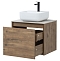 Комплект мебели для ванны Aquanet Nova Lite 60 см 249511, 1 ящик, коричневый - 8 изображение