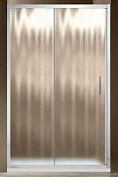 Душевая дверь Vincea Garda 145x190 см, VDS-1G145CH, профиль хром, стекло рифленое
