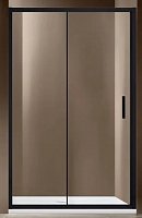 Душевая дверь Vincea Garda 140x190 см, VDS-1G140CLB, профиль черный, стекло прозрачное