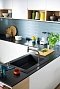 Кухонная мойка Hansgrohe S510-F660 43313170, черный графит - 2 изображение
