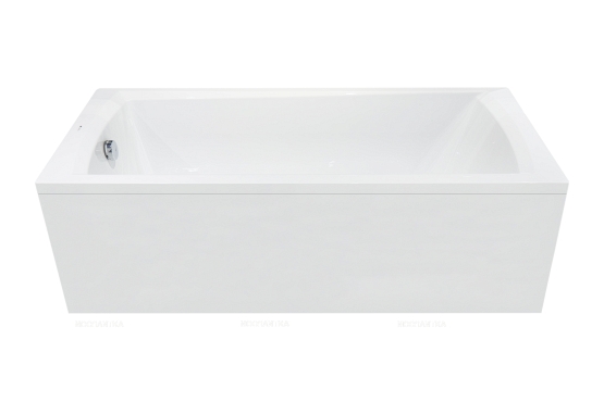 Акриловая ванна Creto Ares 170x75 см - 3 изображение