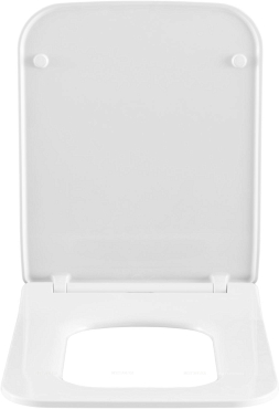 Крышка-сиденье для унитаза Allen Brau Liberty 4.33008.21 с микролифтом, белая матовая - 6 изображение