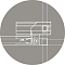 Душевая дверь Cezares SLIDER-B-1-100/110-GRIGIO-NERO стекло графит, профиль черный матовый - 3 изображение