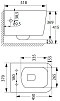 Унитаз подвесной безободковый Allen Brau Liberty 4.33009.20 белый - 30 изображение