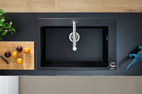 Кухонная мойка Hansgrohe S510-F660 43313170, черный графит - 3 изображение
