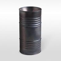 Раковина Kerasan Barrel, 45x90, 474383, черный матовый