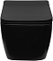 Унитаз подвесной безободковый Allen Brau Liberty 4.33007.31 черный матовый - 10 изображение