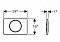 Клавиша смыва для унитаза Geberit Sigma 10 115.758.KJ.5 белая / хром - 2 изображение