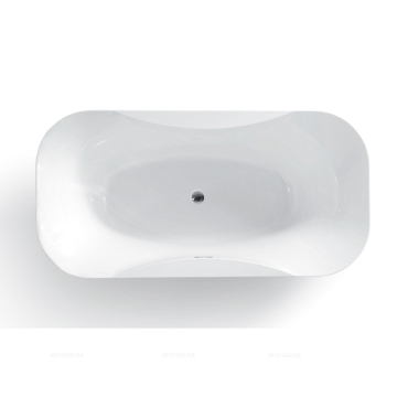 Акриловая ванна 180х90 см Azario Bordeaux BOR18090 белая - 3 изображение