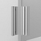 Душевой уголок Am.Pm Tender 90х90 см W45G-403-090TM профиль хром, стекло прозрачное с узором - 5 изображение