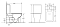 Унитаз-компакт безободковый Azario Fretta Square AZ-1215 + AZ-1216-G с крышкой-сиденьем микролифт, белый - 3 изображение