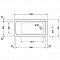 Акриловая ванна Duravit D-Code 150x75 см 700095000000000 - 3 изображение