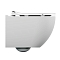 Унитаз подвесной безободковый Cersanit Brasko Smart 64824 с крышкой-сиденьем микролифт, белый - 6 изображение