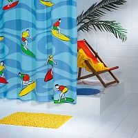 Шторка для ванны Ridder Maui, 180x200, разноцветная, 47980